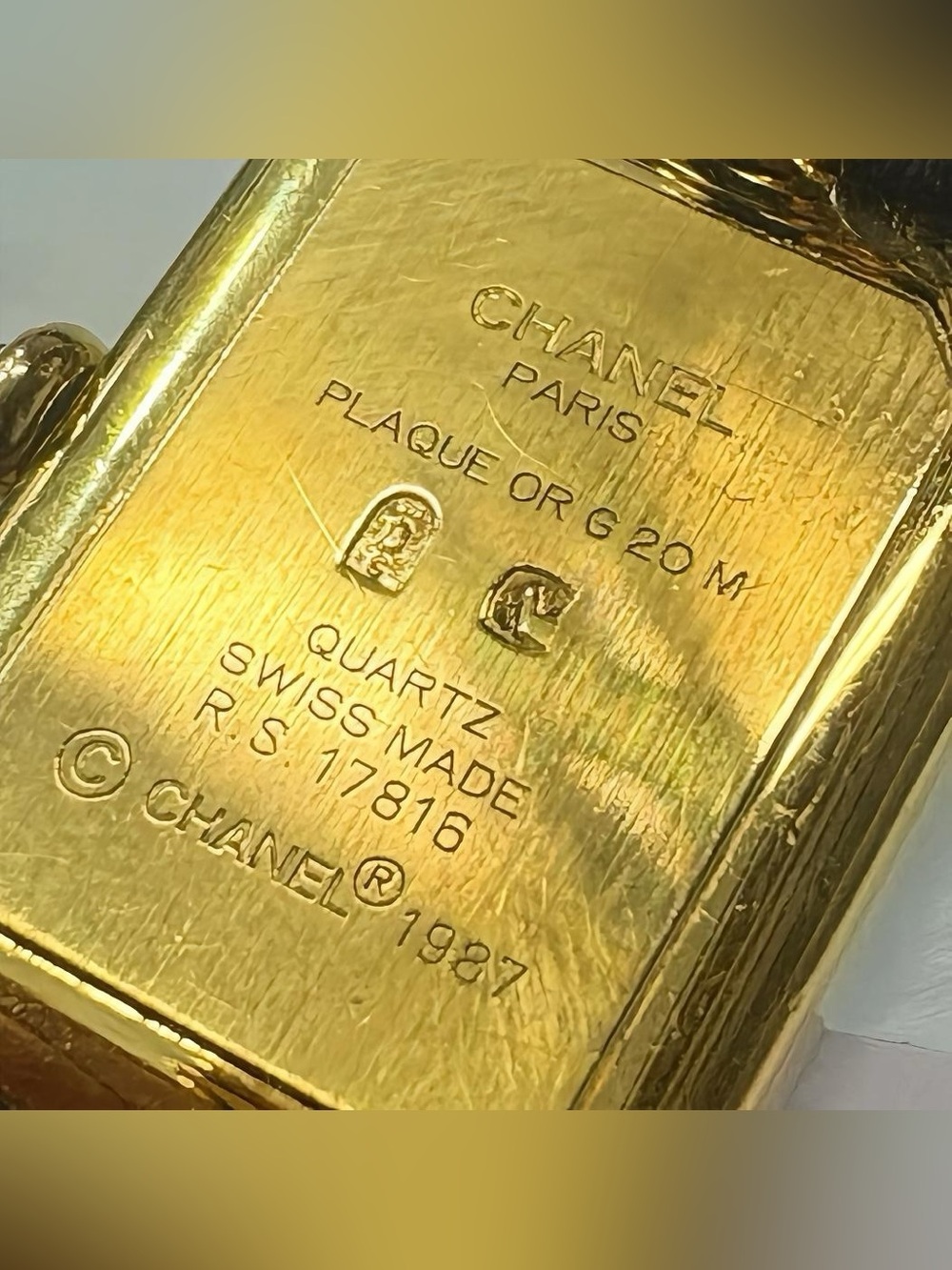 AUTHENTIC VINTAGE CHANEL PREMIERE M WATCH - WITH BOX - Picture 9 of 10